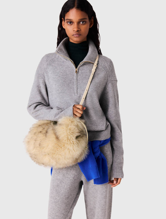 Maje City-Bag Beige