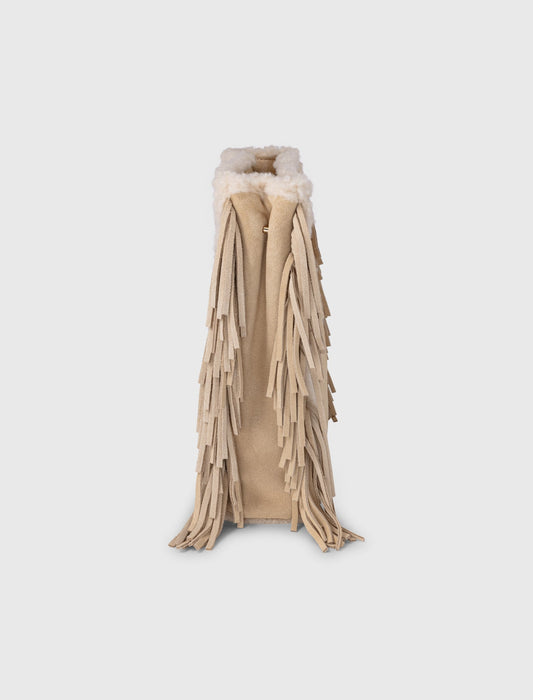 Maje City-Bag Beige