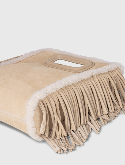 Maje City-Bag Beige
