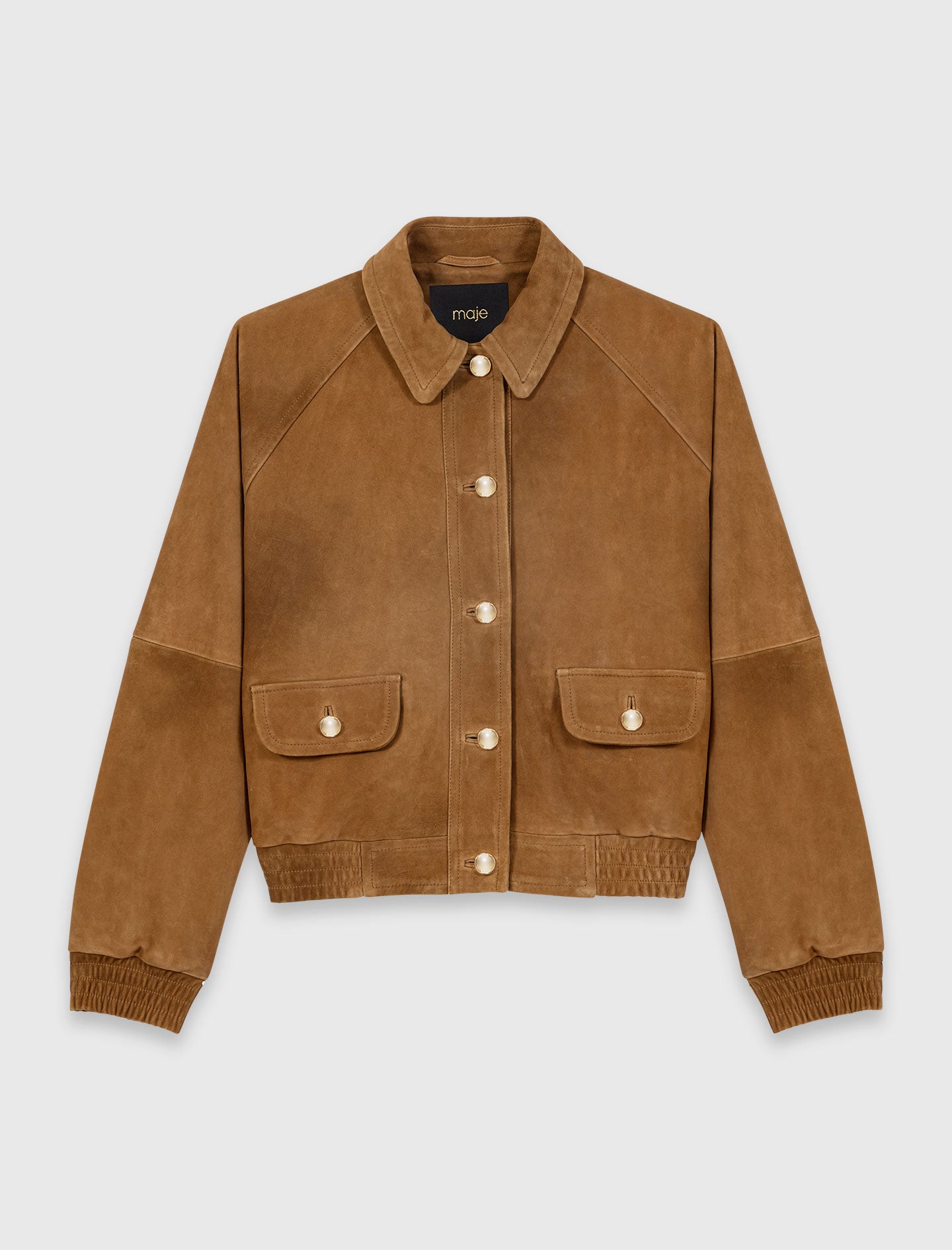 Suede Jacket Camel