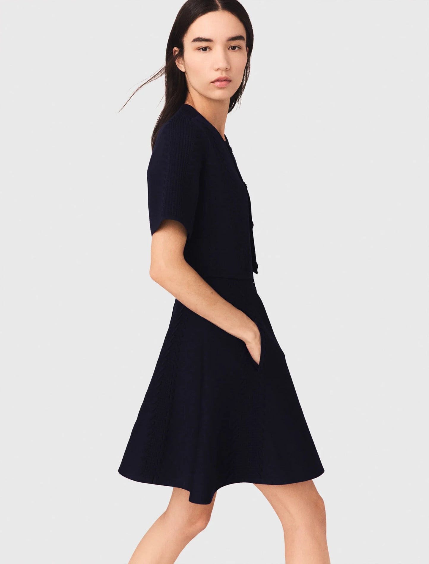 Short cardigan Navy