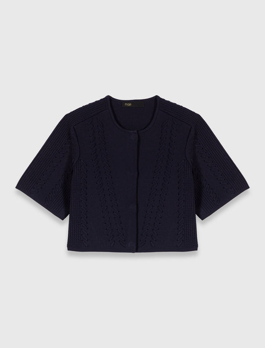 Short cardigan Navy
