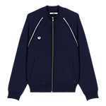 Zipped cardigan Navy