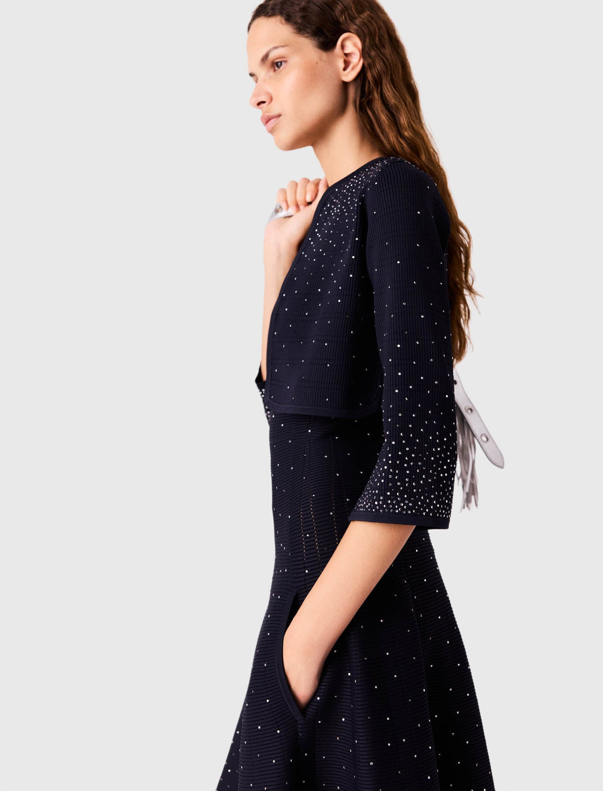Maje Cardigan Navy