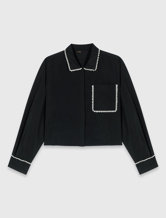 Taffeta Shirt BLACK