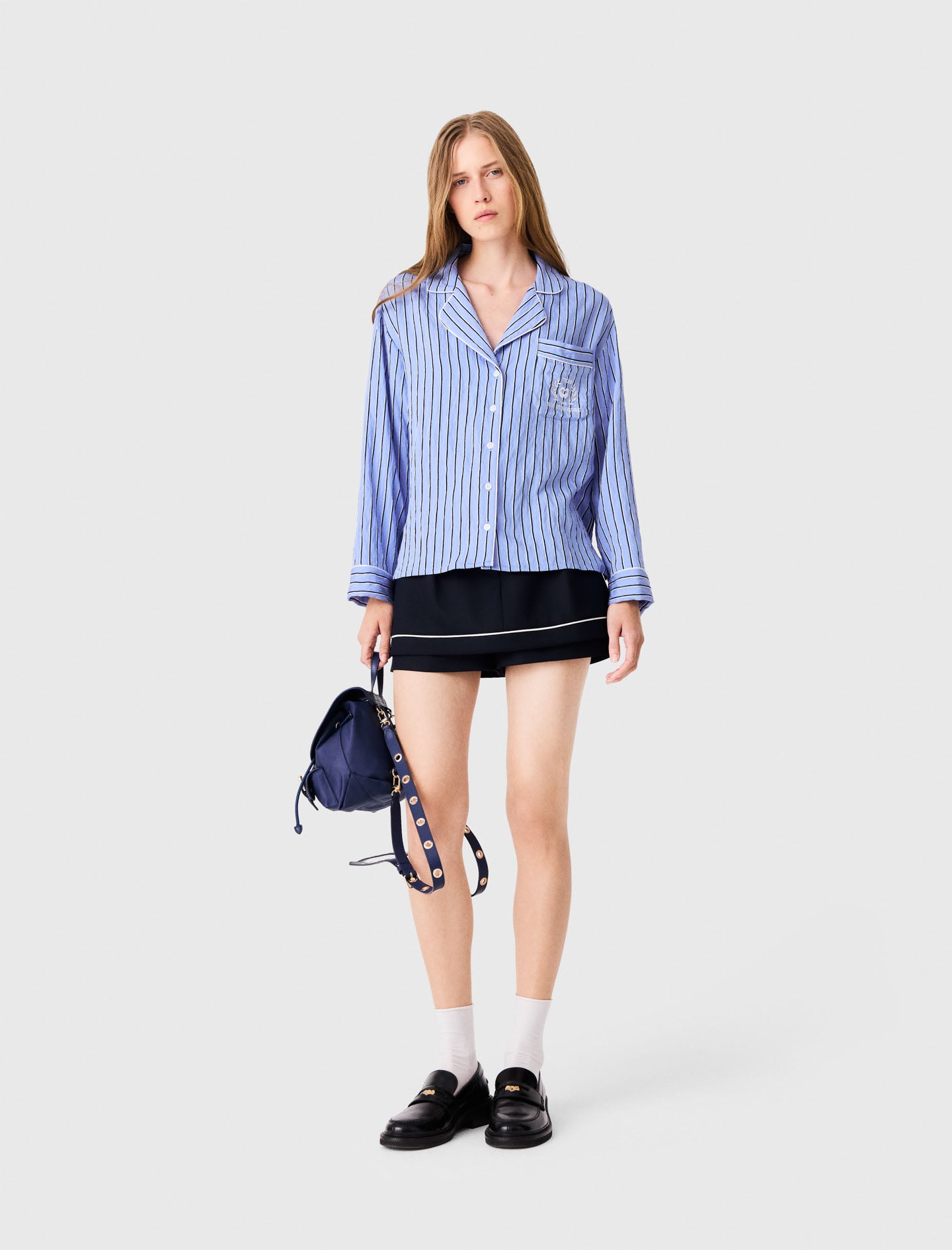 Striped shirt Blue