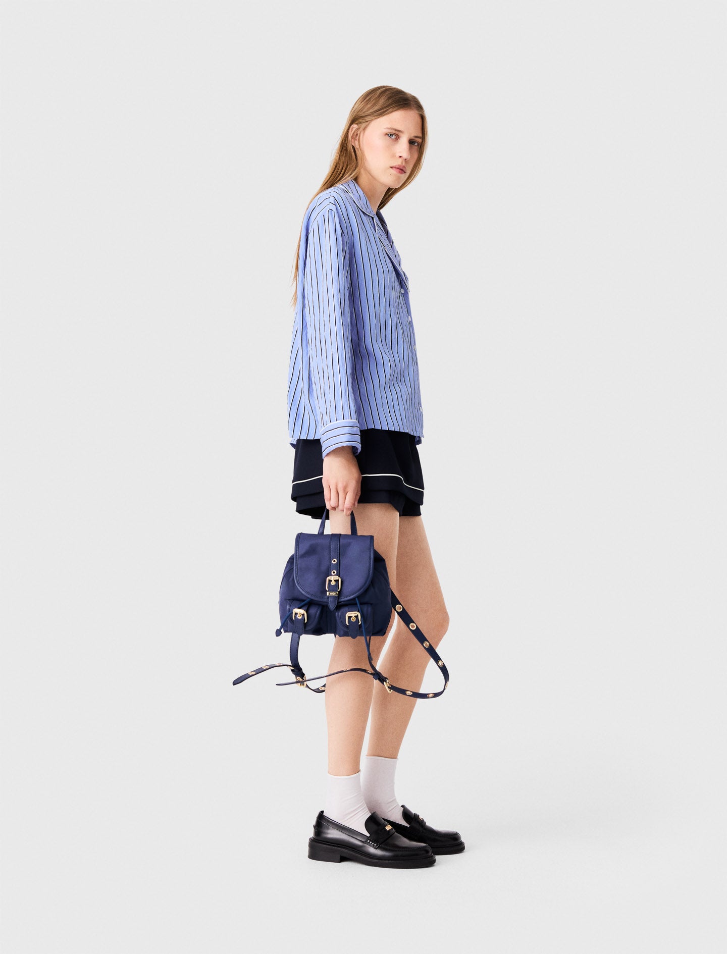 Striped shirt Blue