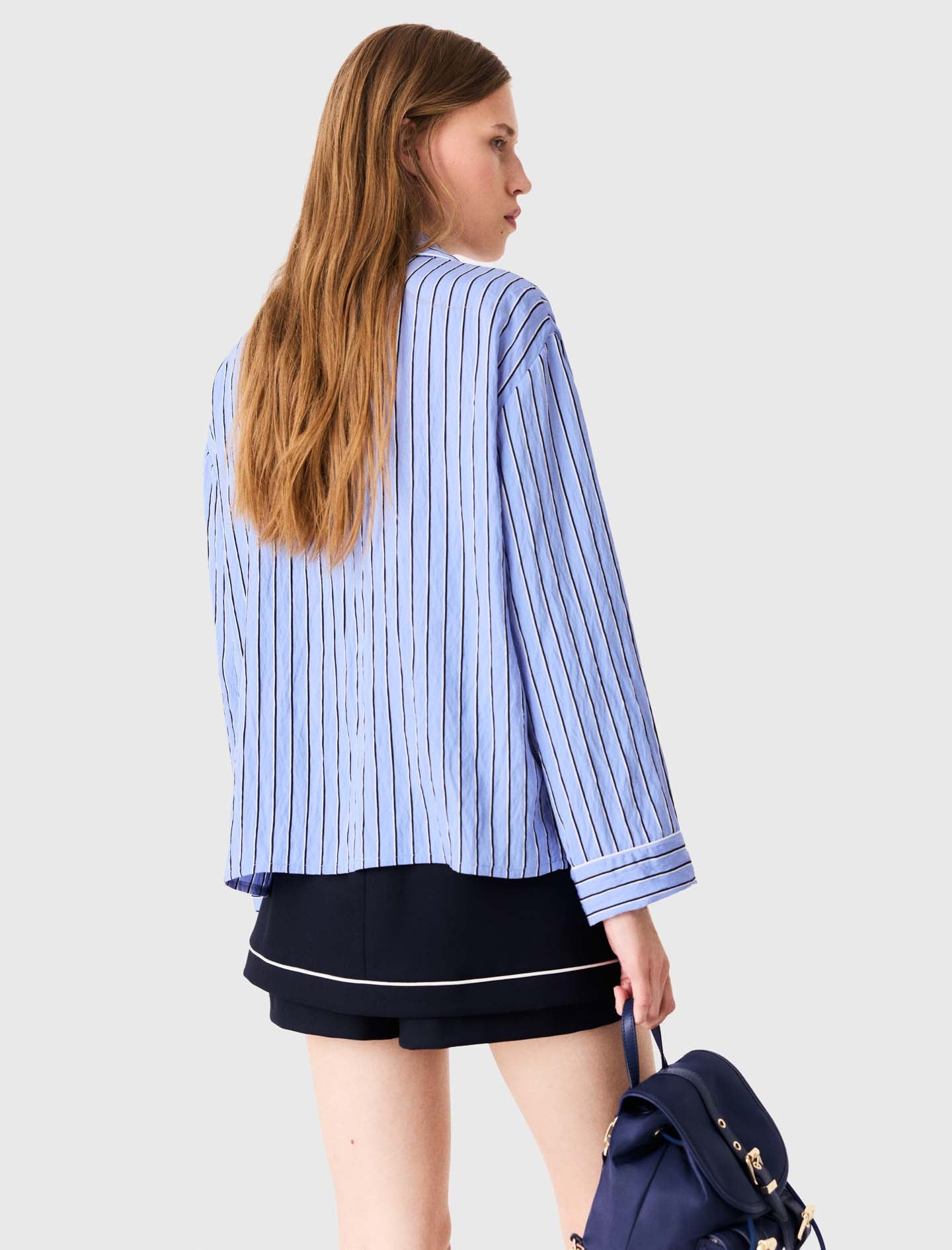 Striped shirt Blue