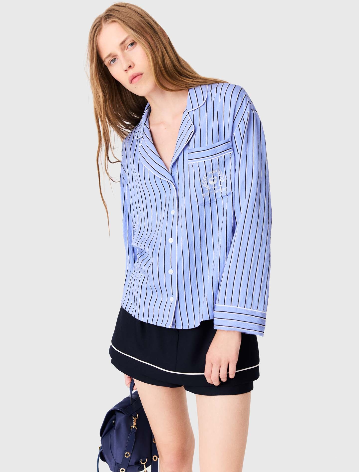 Striped shirt Blue