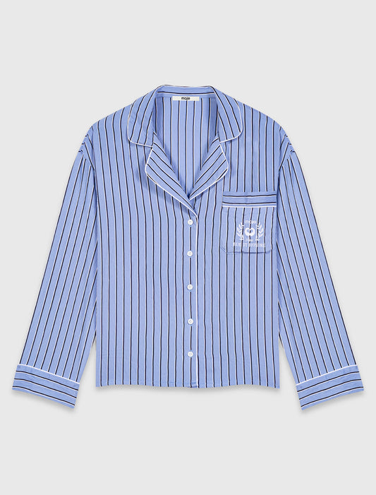 Striped shirt Blue