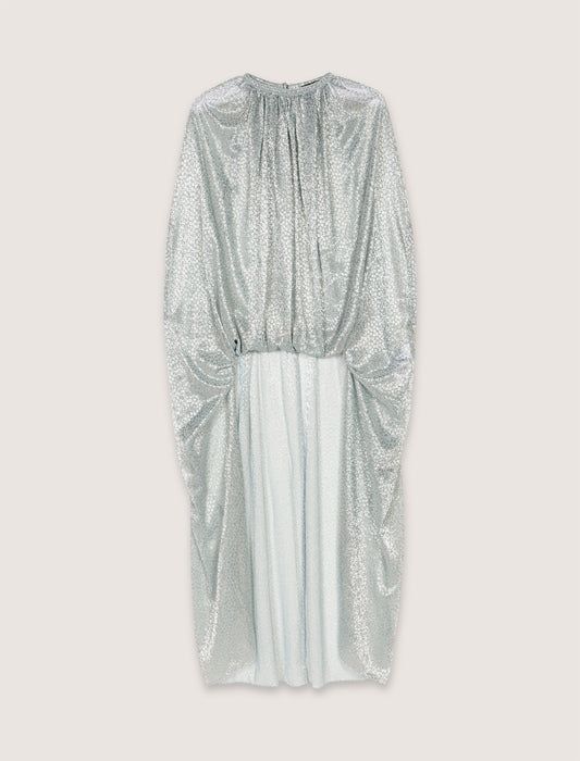 Blue Sky Satin Belted Jumpsuit
