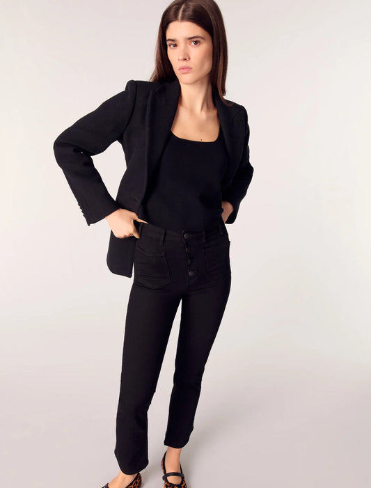 Black-Flared jeans