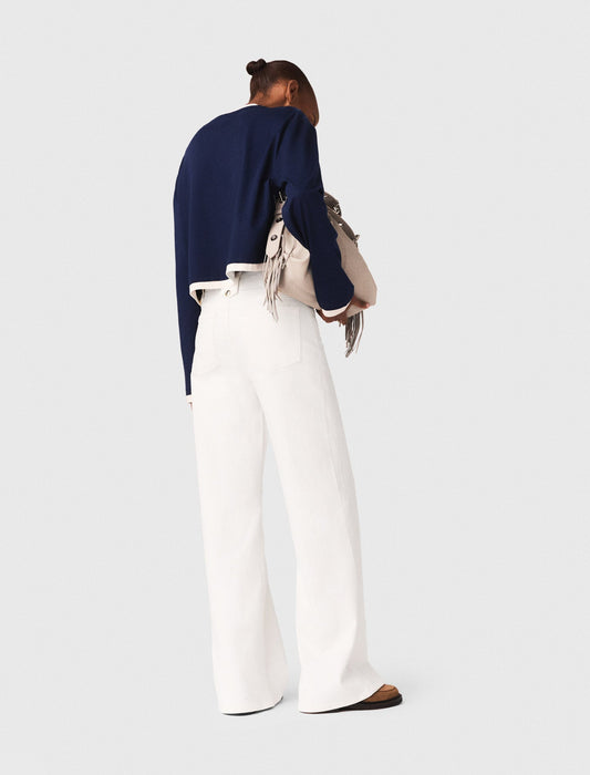 Flared Jeans WHITE