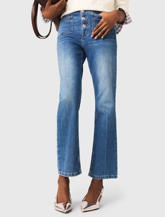 Denim jeans with pockets Blue