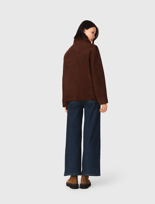 Wide jeans with patch pockets Navy