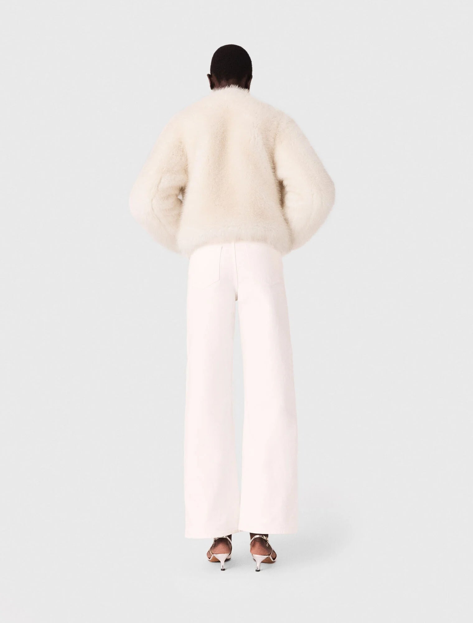 Short faux fur jacket