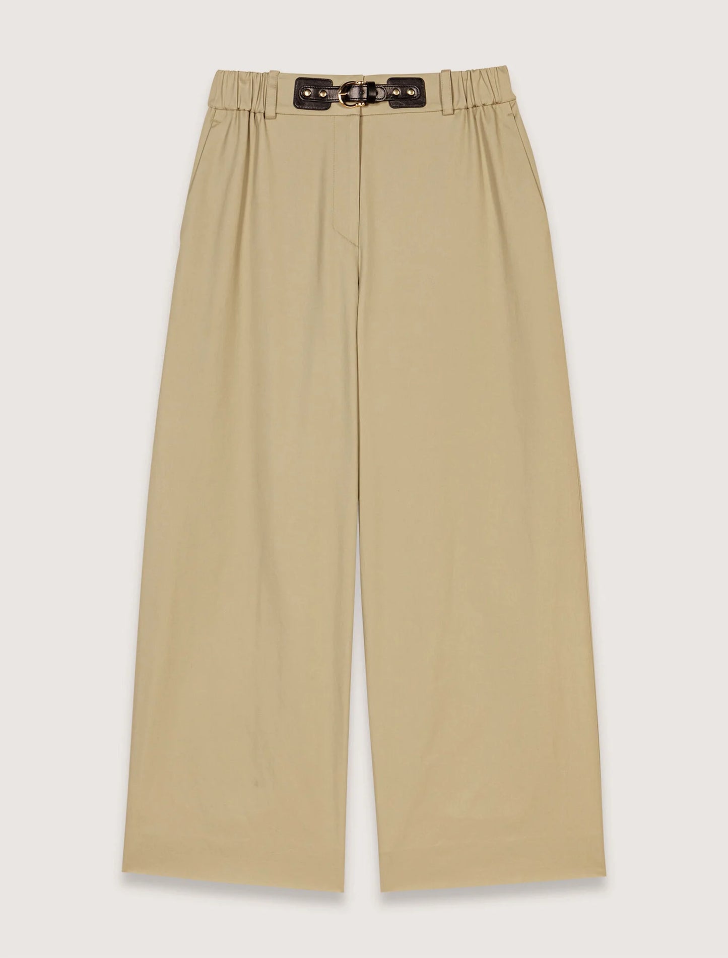 Khaki-Cargo Trousers