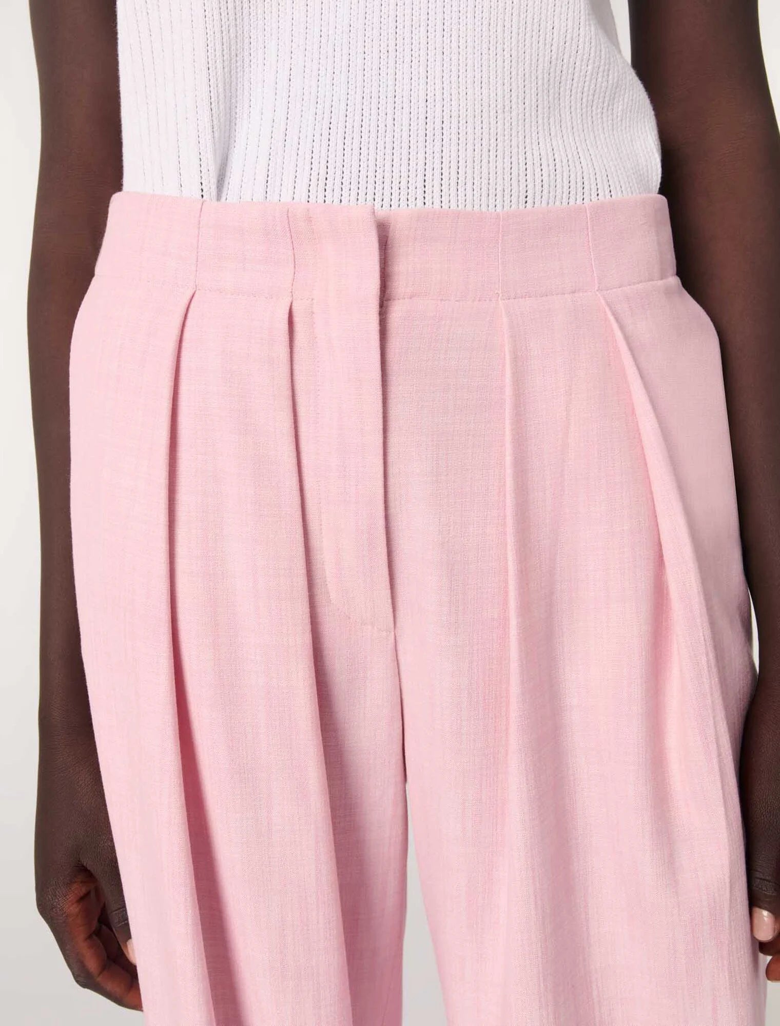 Pink-Suit trousers