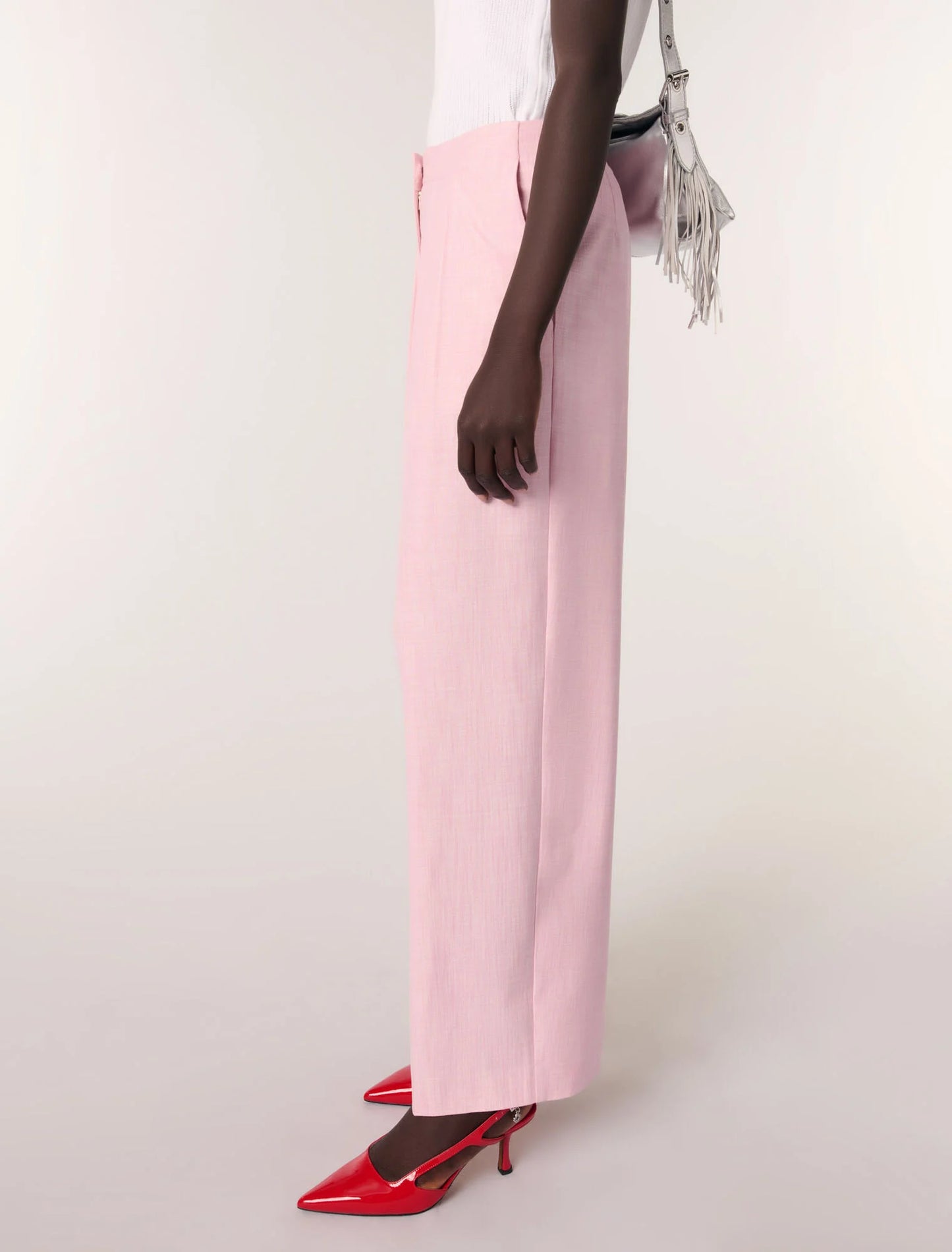 Pink-Suit trousers
