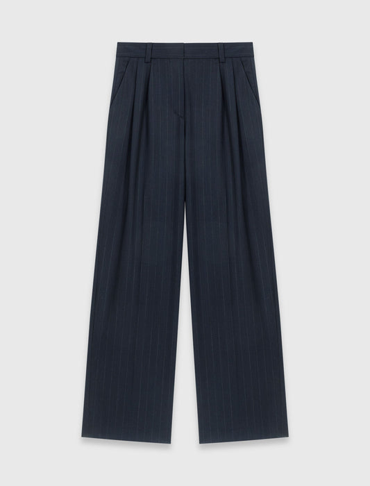 Striped suit trousers NAVY