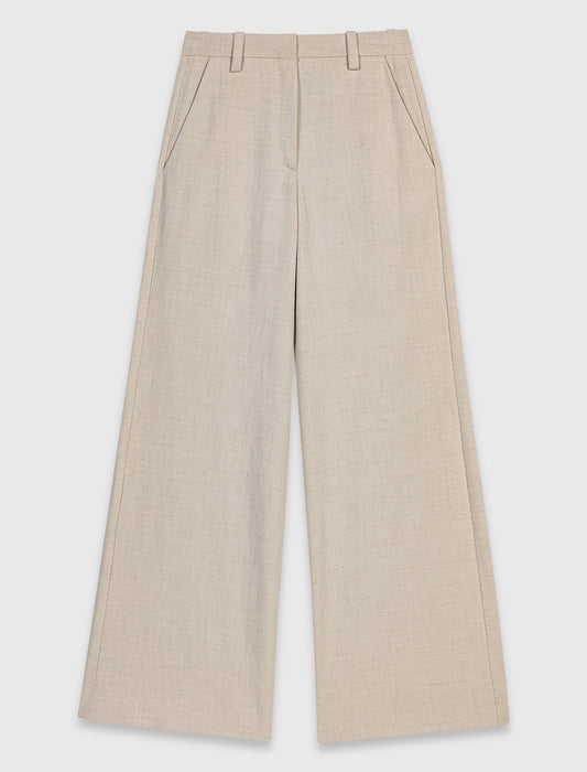 Suit Trousers Beige