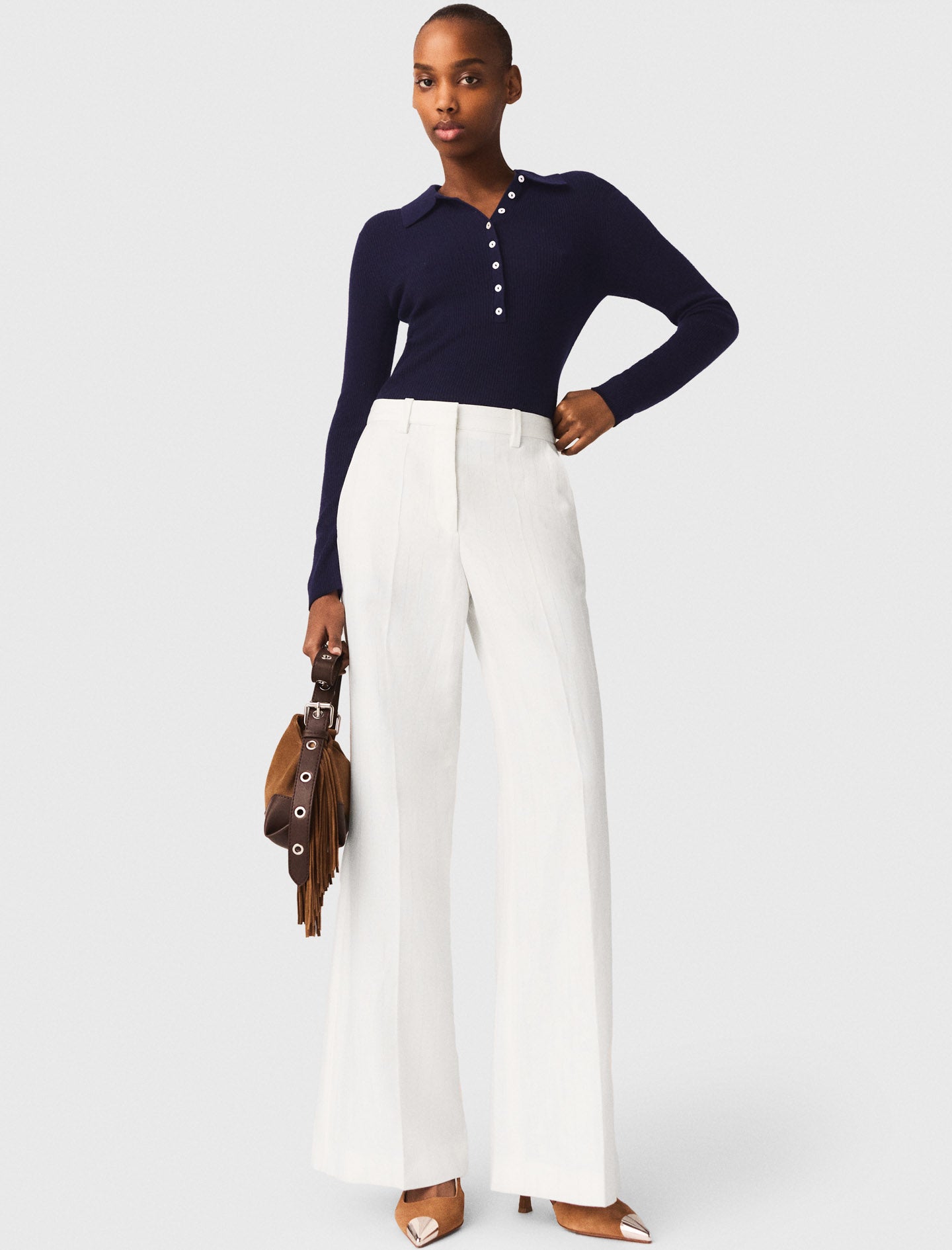 Suit Trousers WHITE