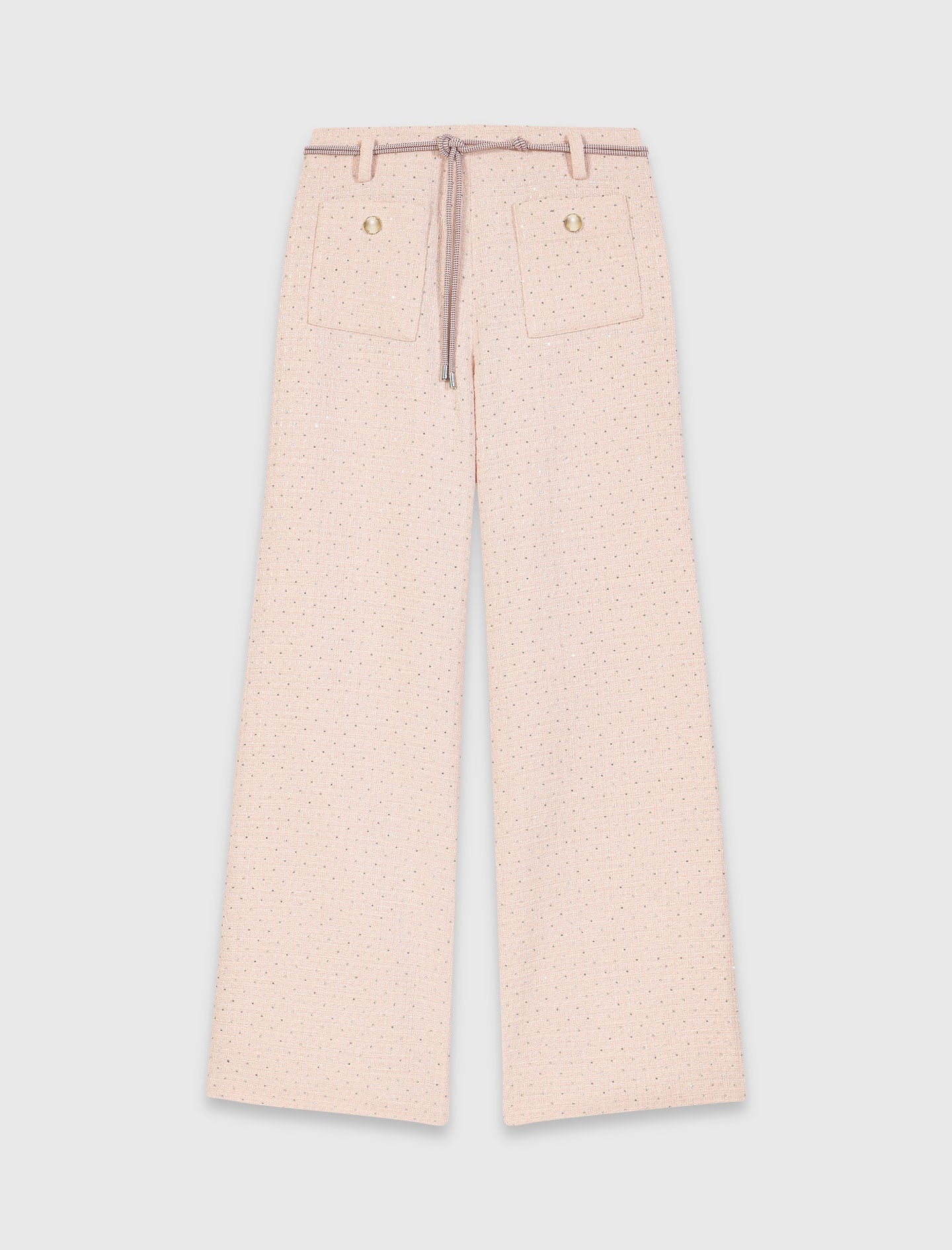 Tweed Trousers Pink