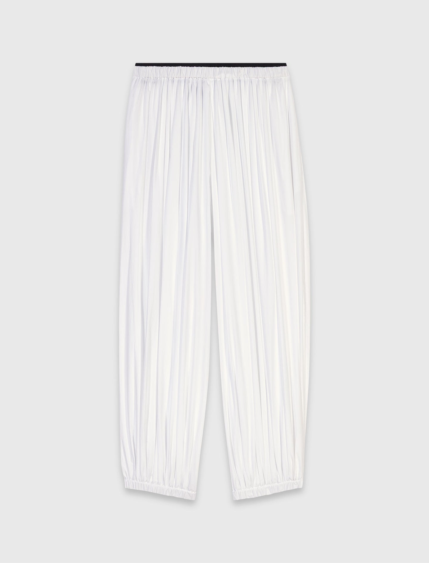 Sourel cotton trousers White