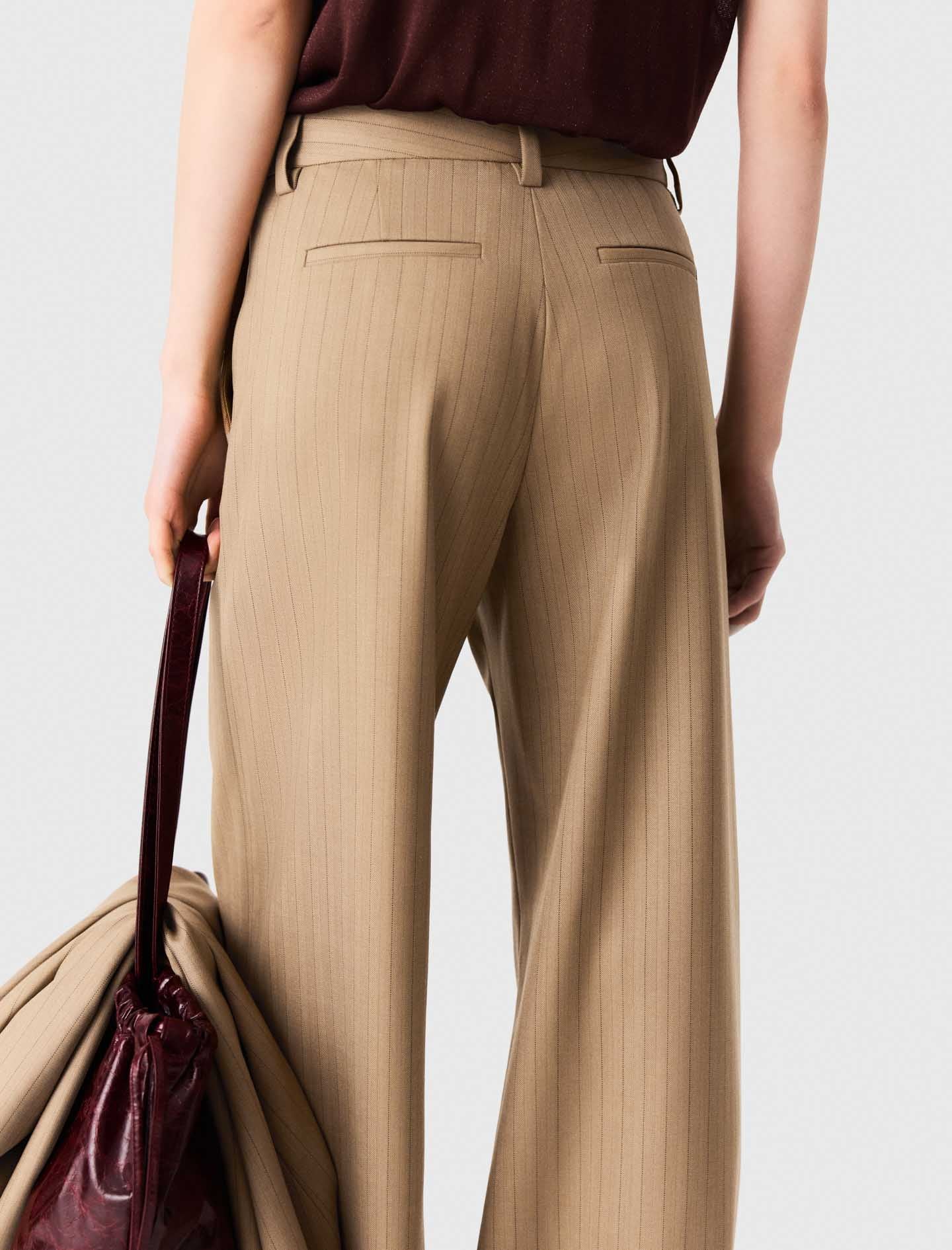 Suit trousers Beige