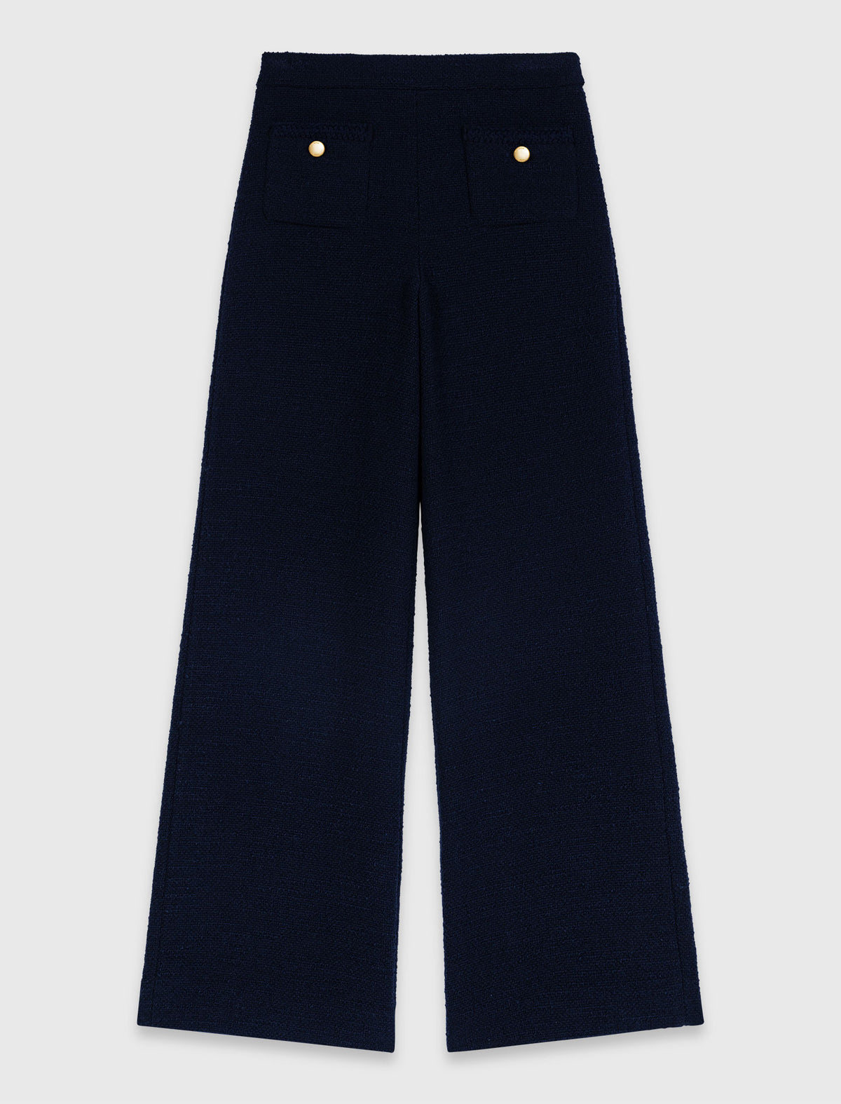 Tweed trousers Navy