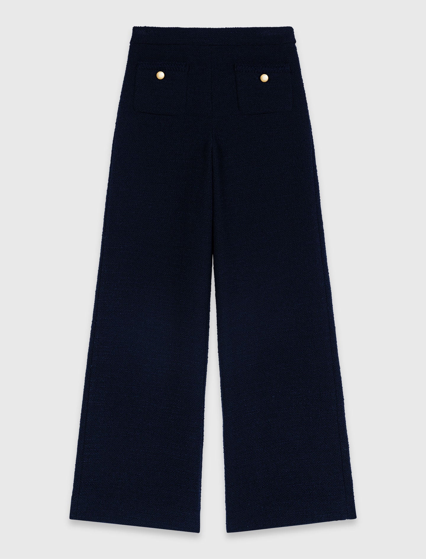 Tweed trousers Navy