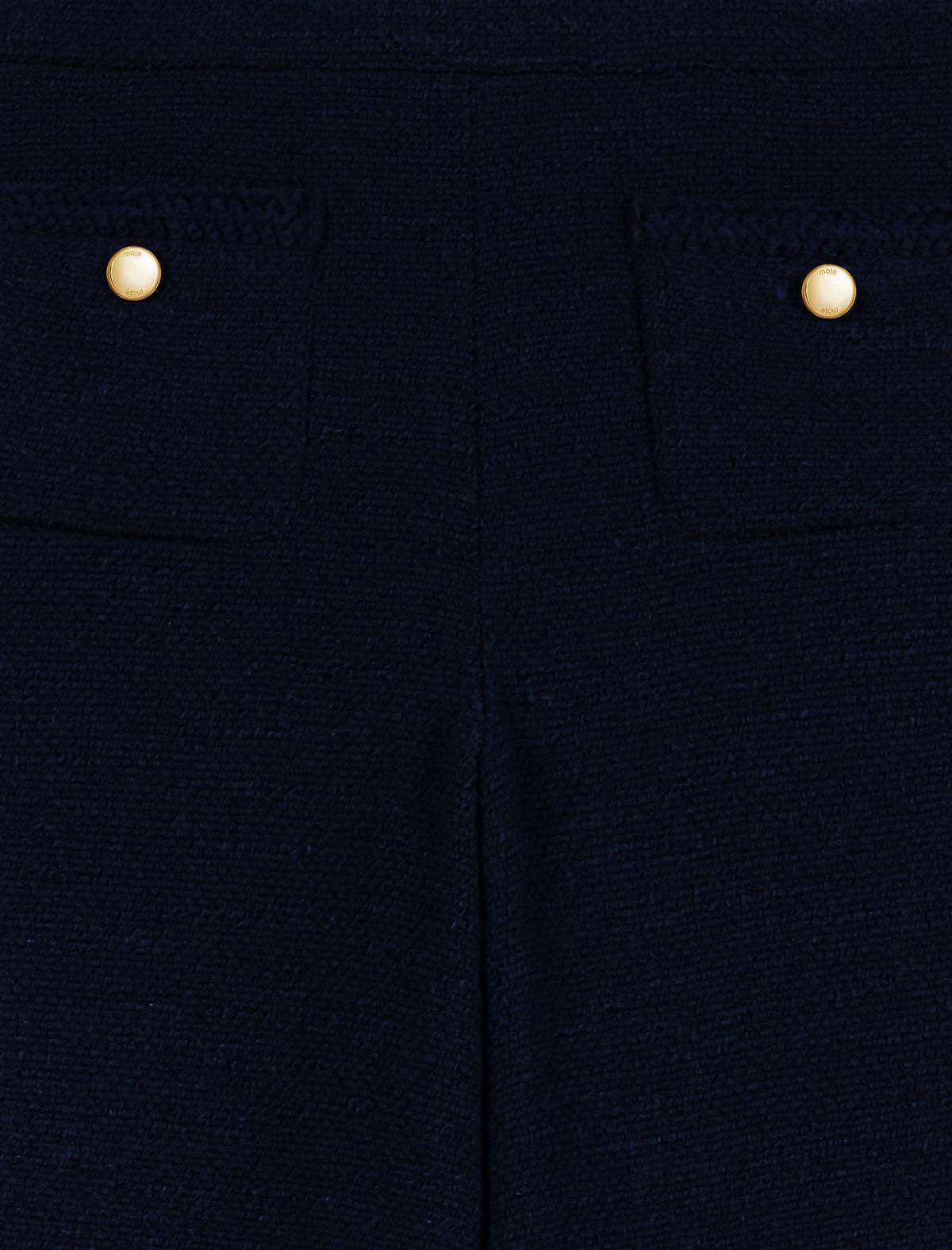 Tweed trousers Navy