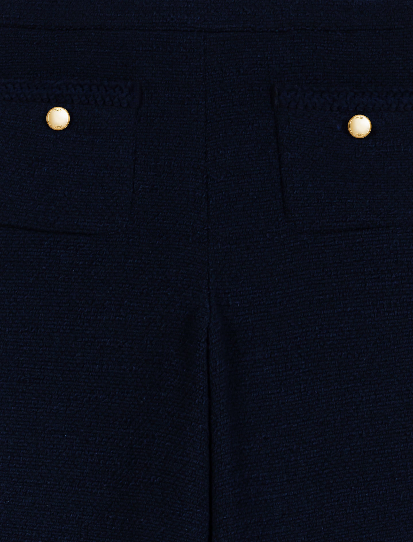 Tweed trousers Navy
