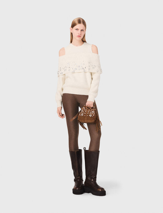 Jersey leggings Dark Brown