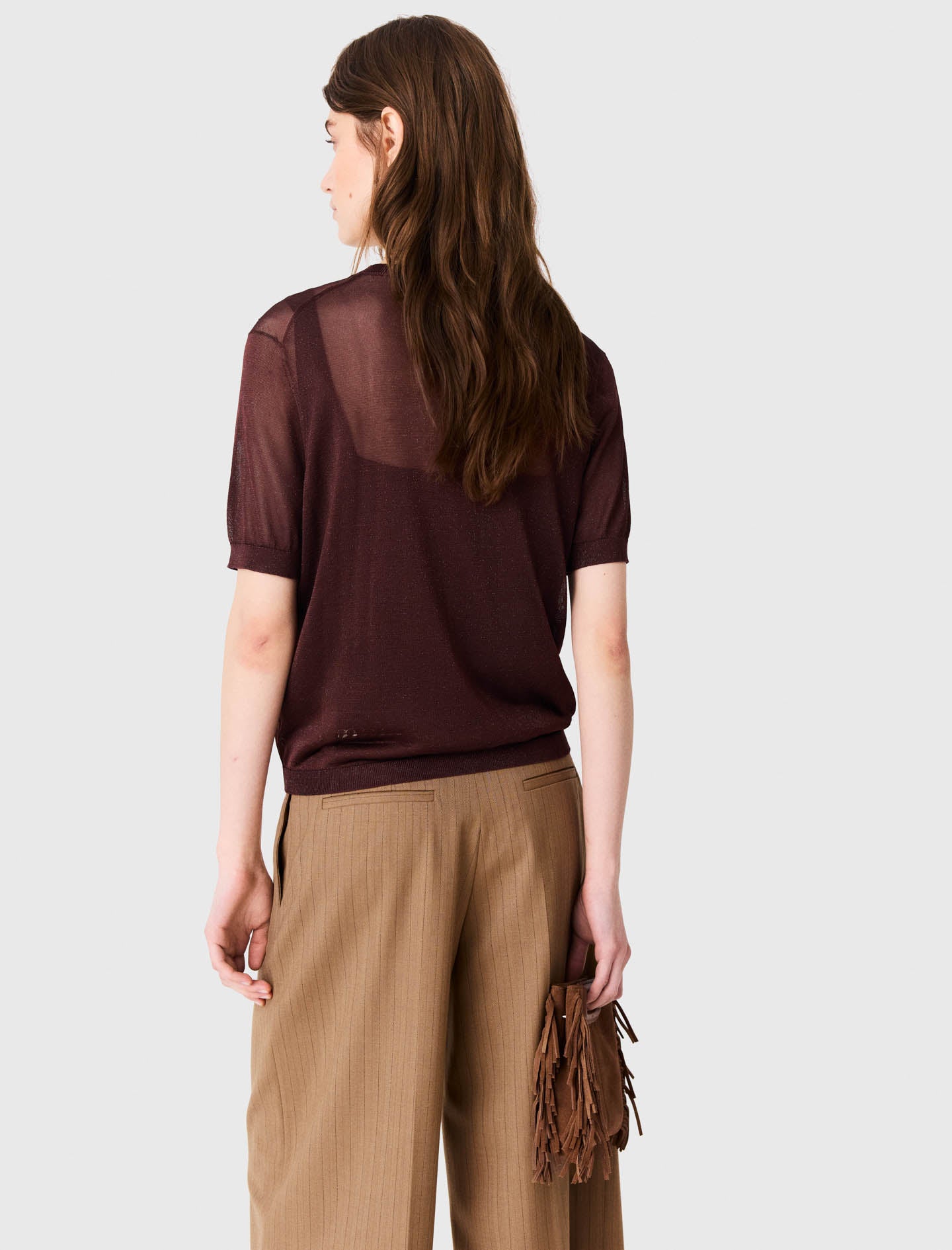 2-in-1 jumper Brown