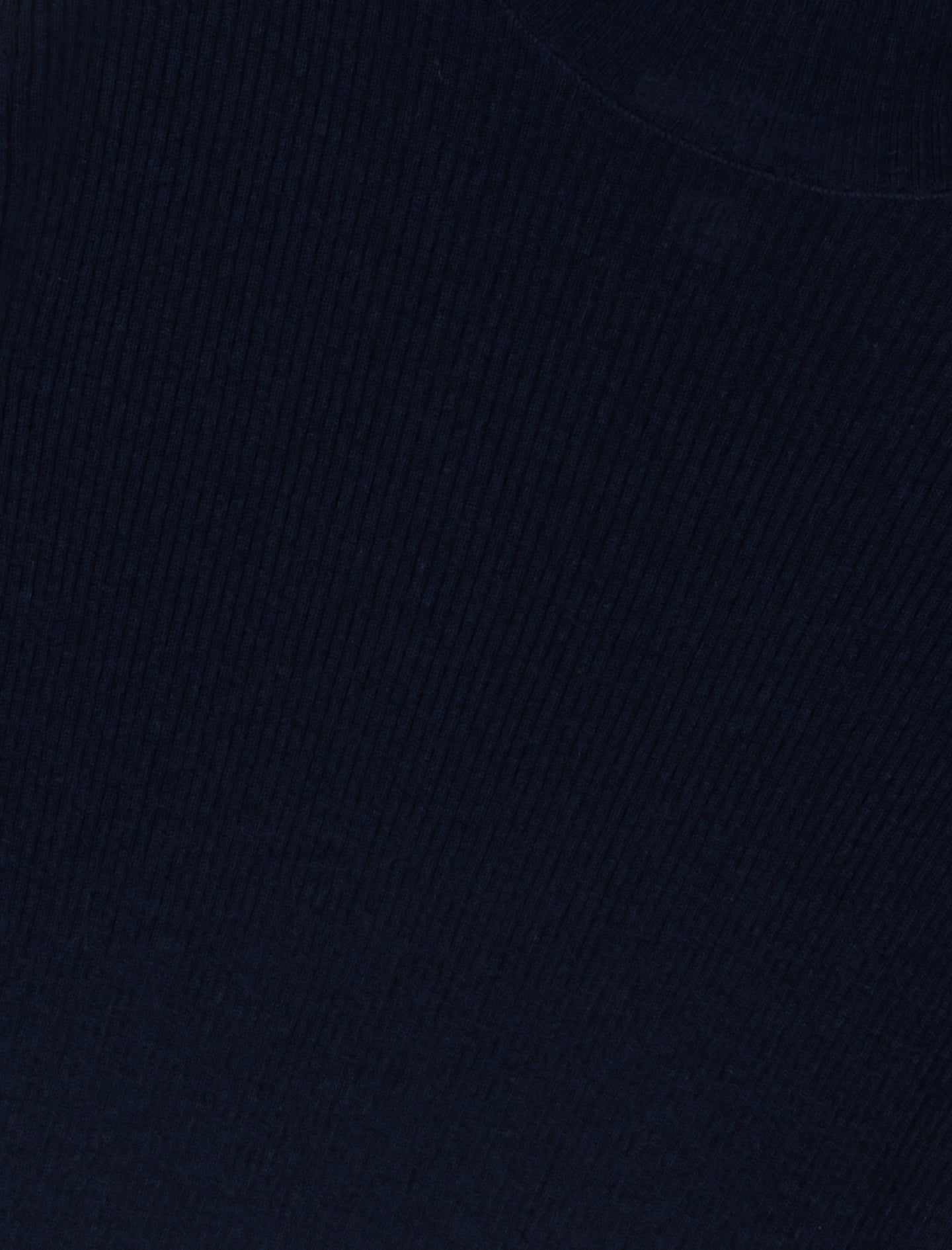Second-skin high-neck jumper Navy