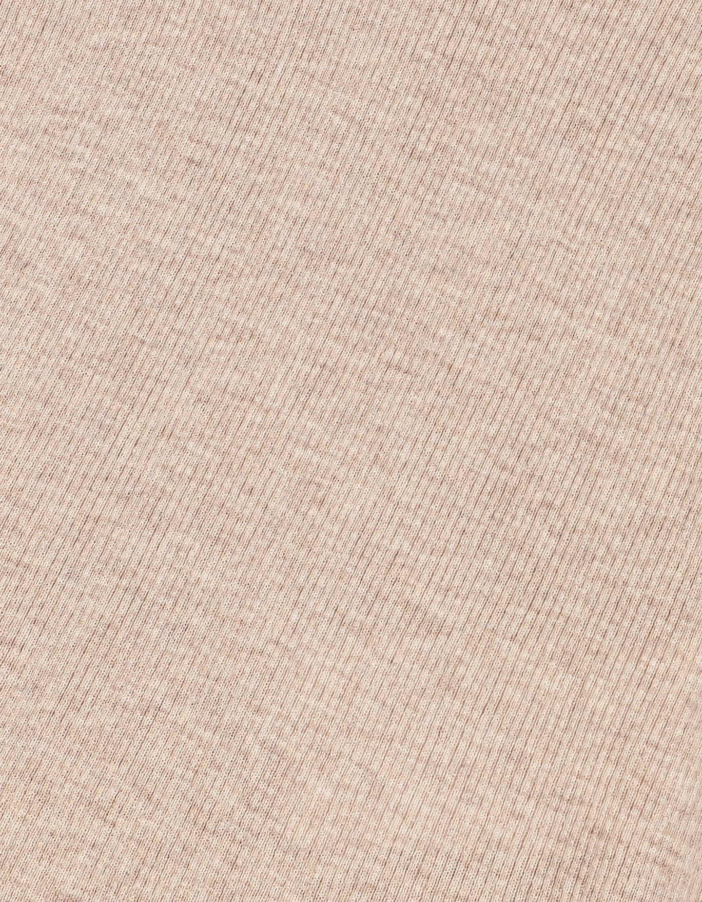 Second-skin jumper with high neck Beige