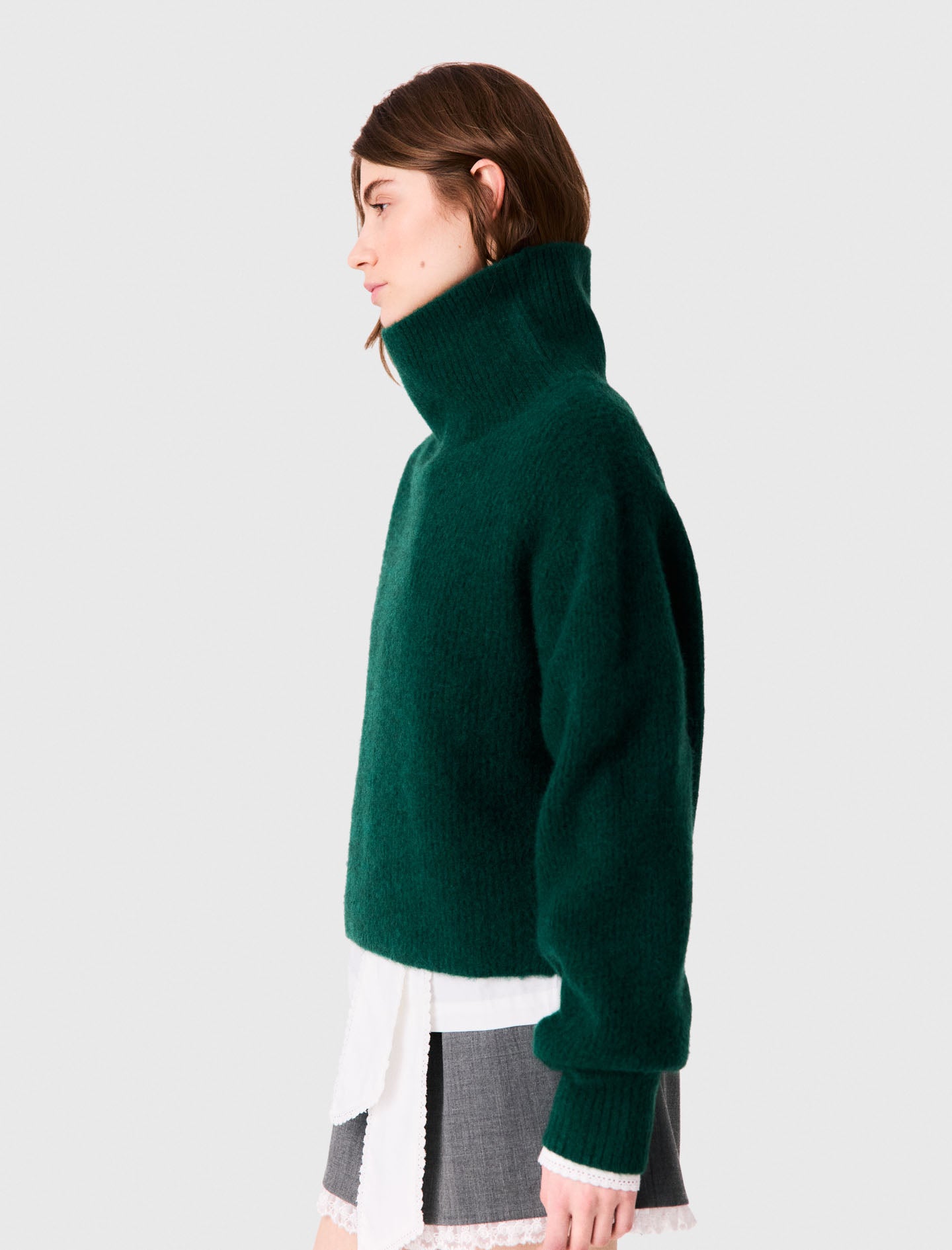 Yak jumper Bottle Green