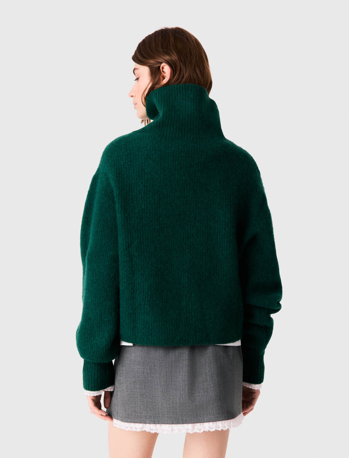 Yak jumper Bottle Green