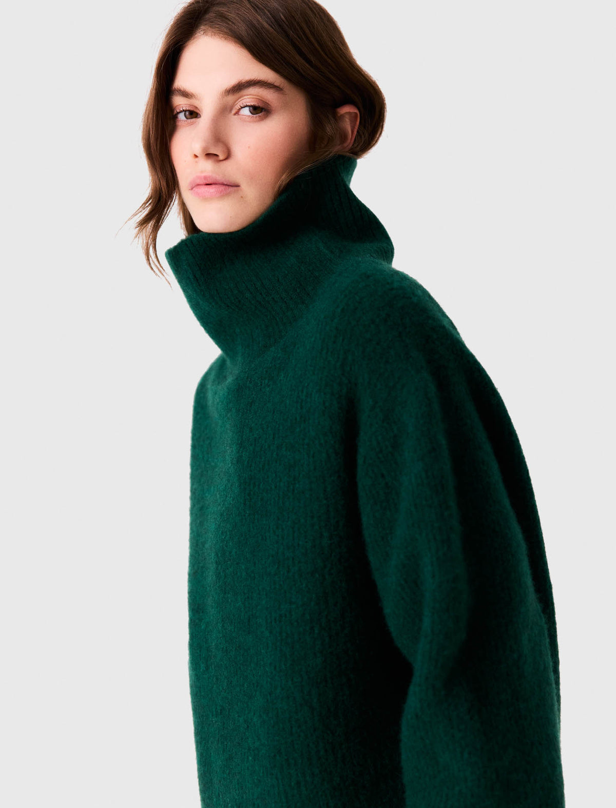 Yak jumper Bottle Green