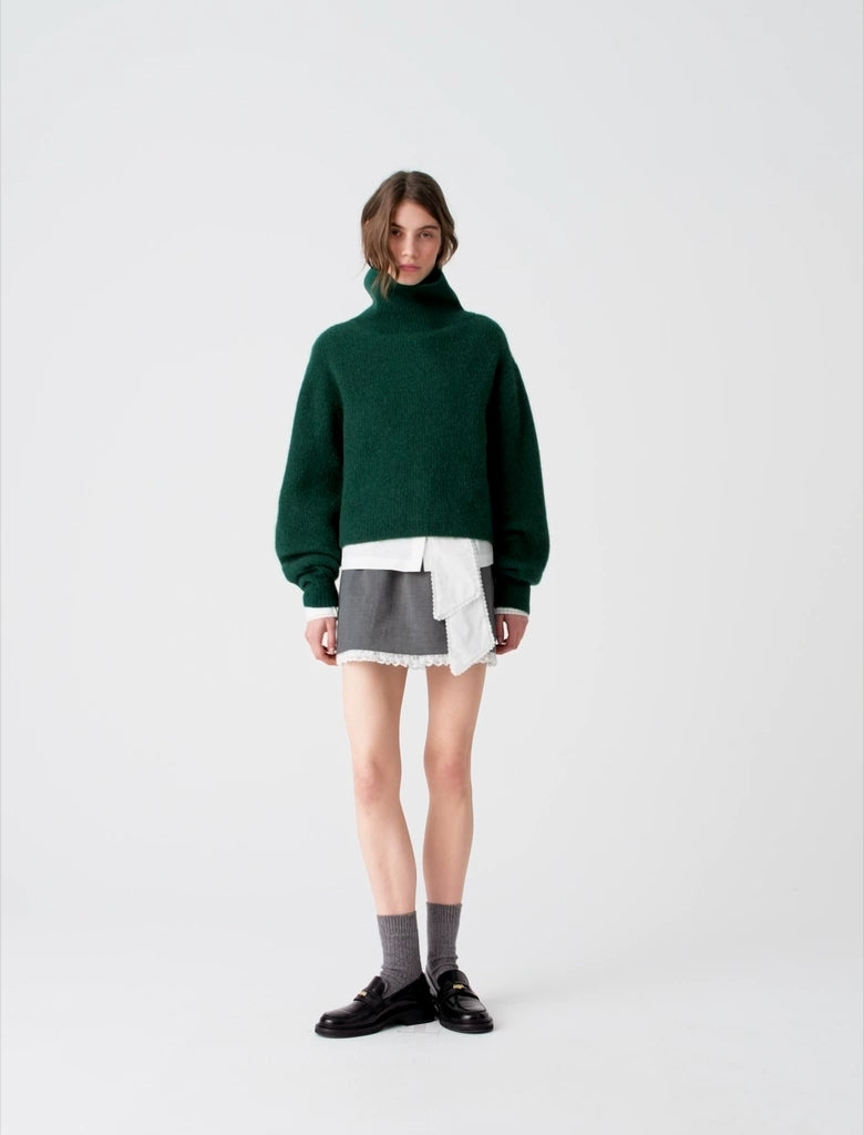 Yak jumper Bottle Green