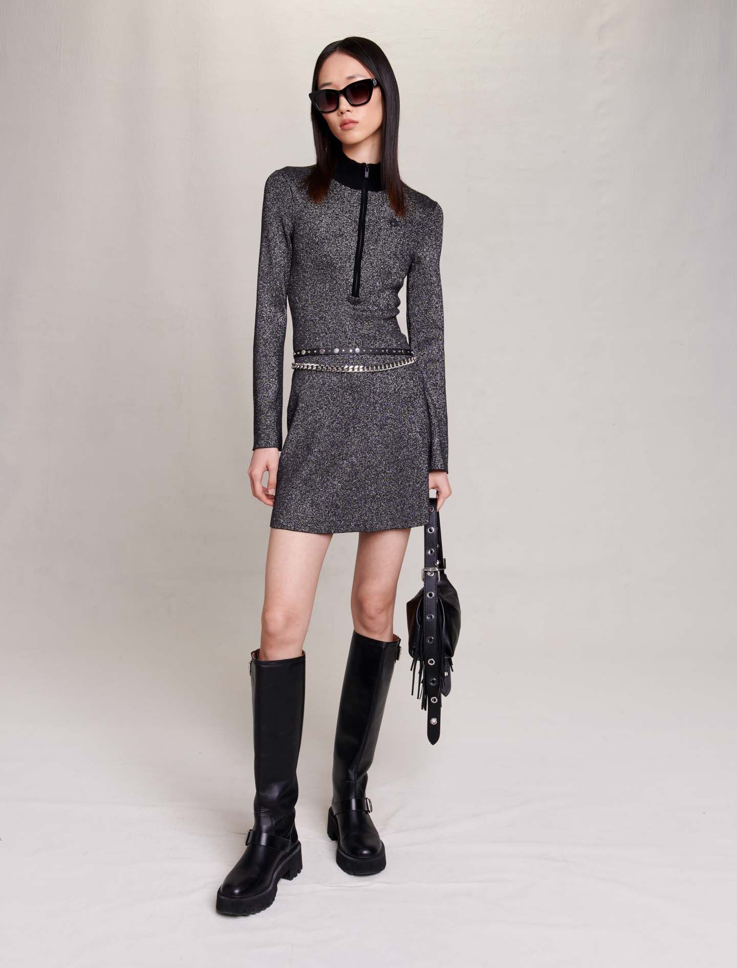 Black/Glitter-featured-shortglitteryknitdress