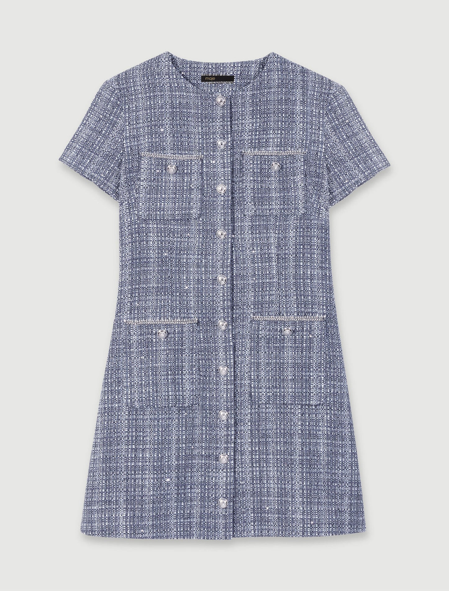 Grey  -Tweed dress