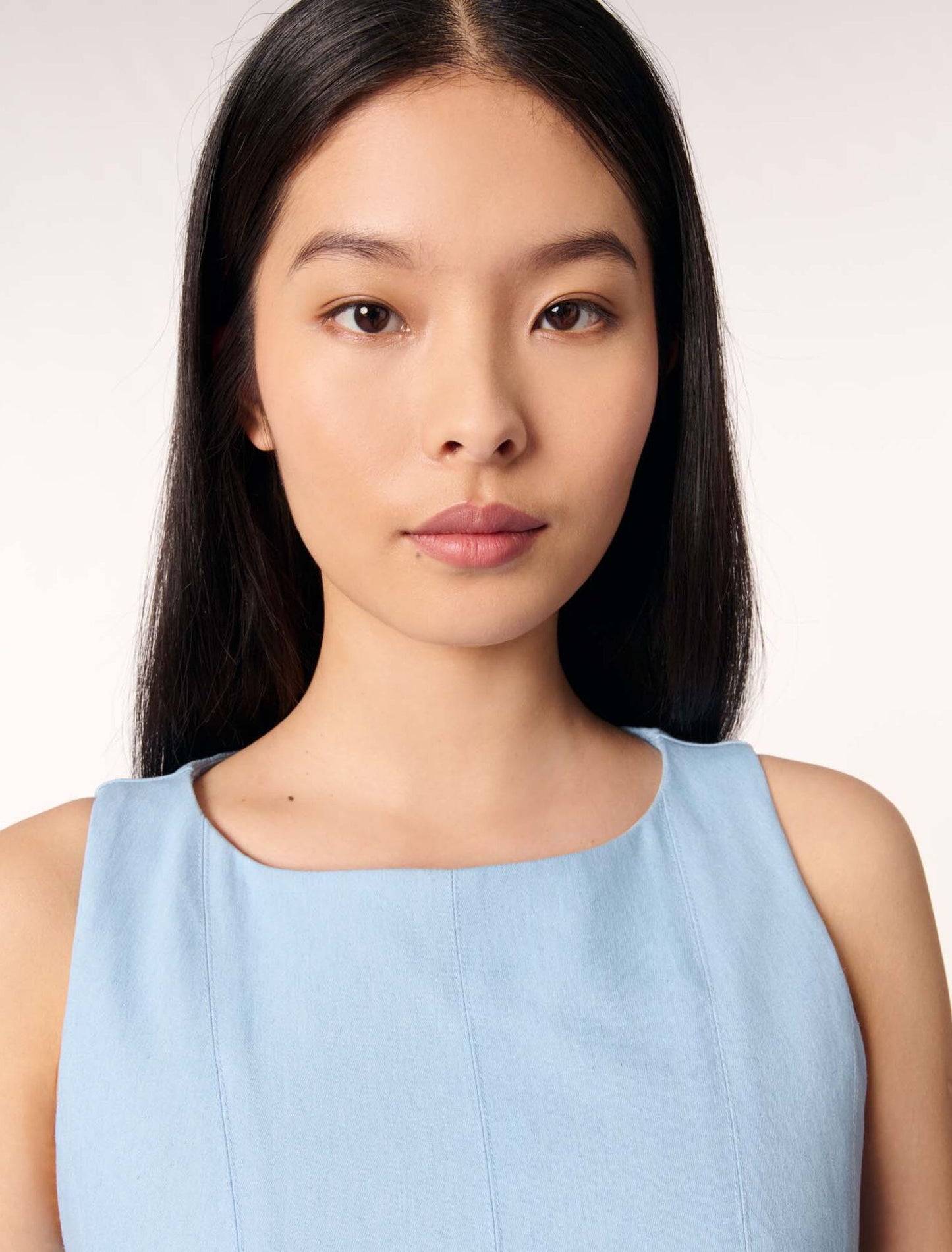 Blue Sky Short flared cotton dress