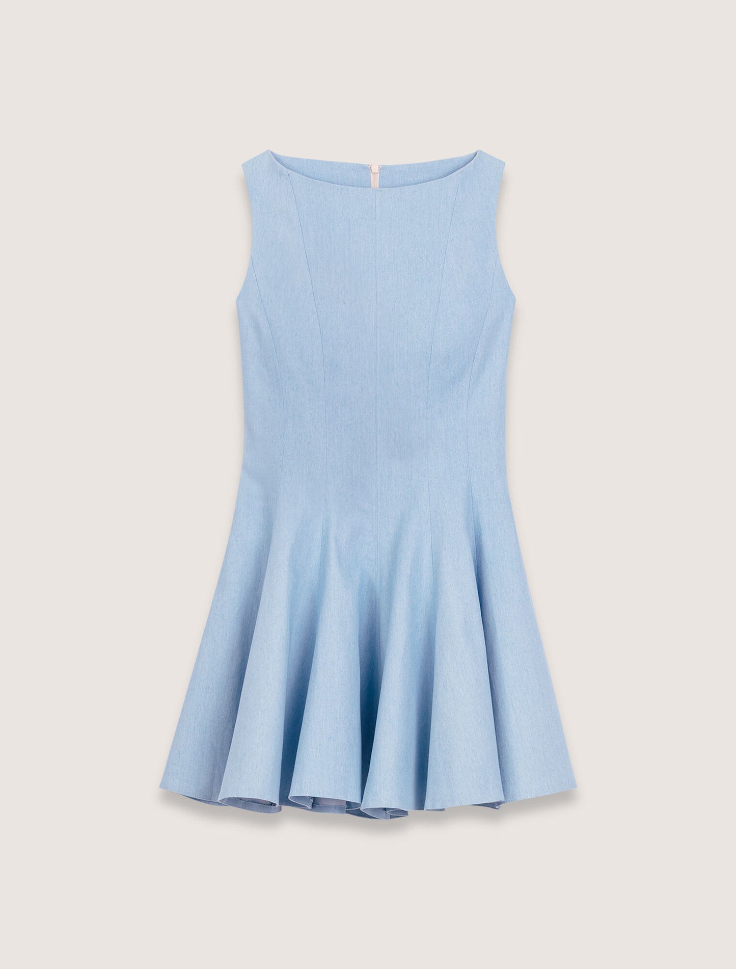 Blue Sky Short flared cotton dress