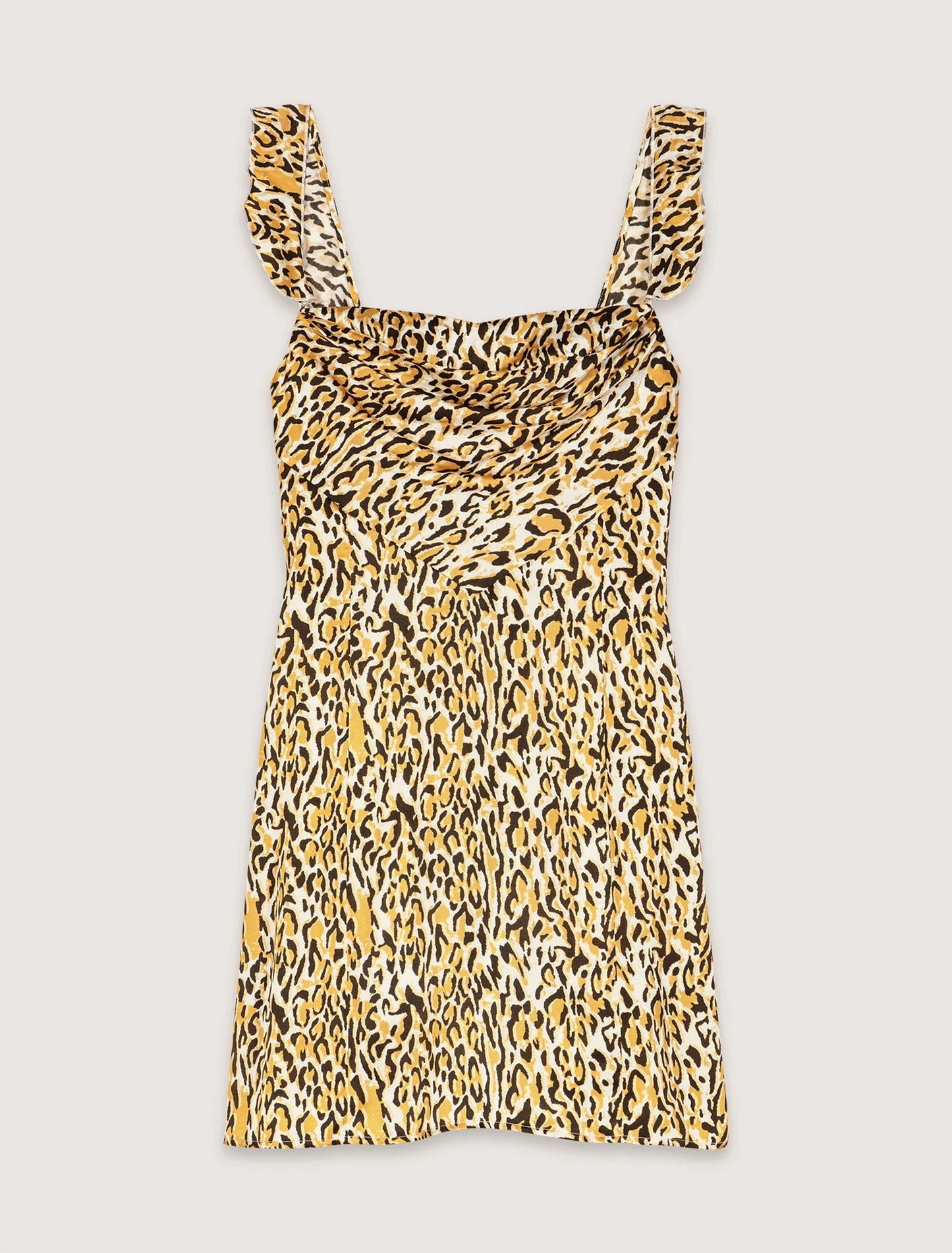 Leopard Print-Leopard Print Short Dress