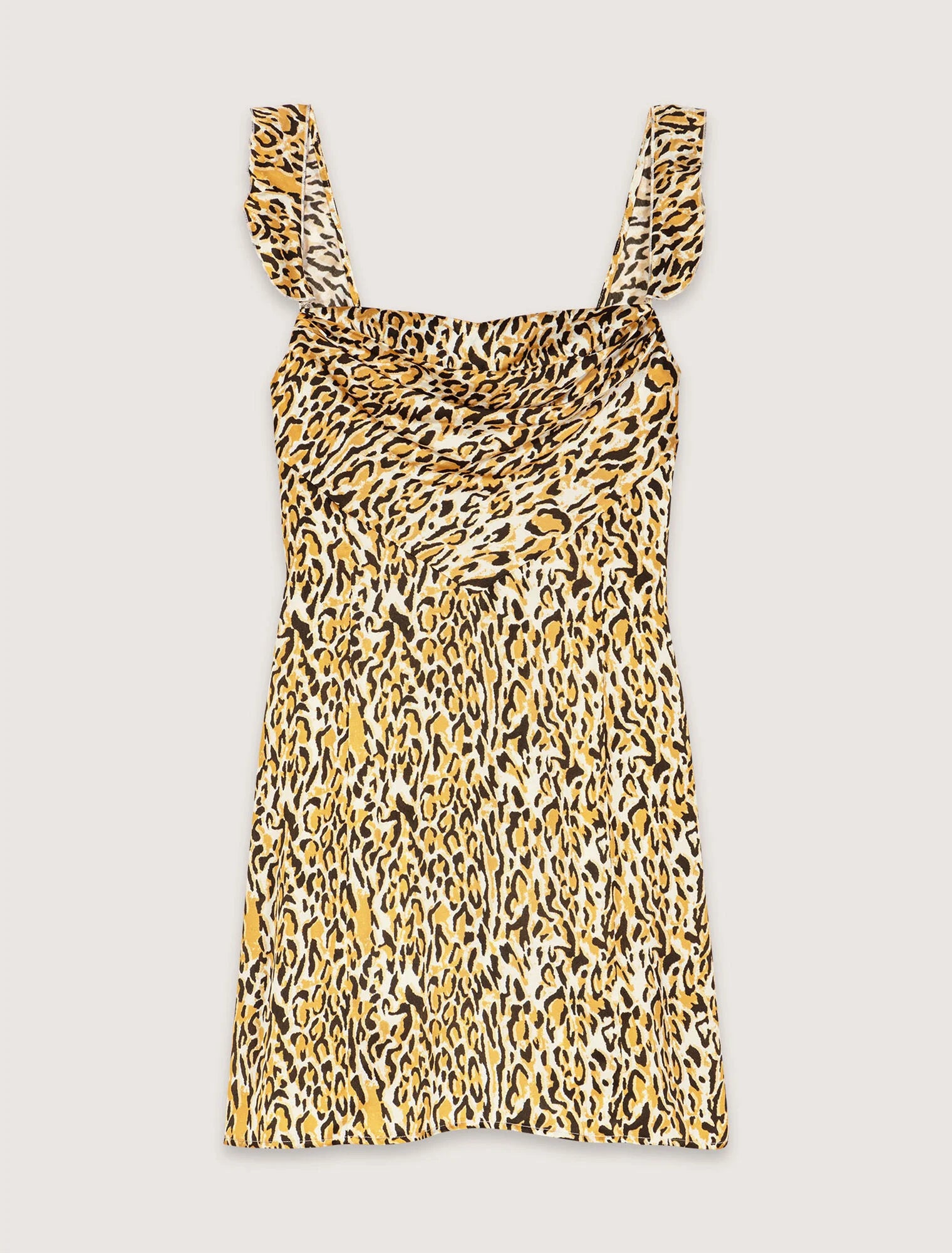 Leopard Print-Leopard Print Short Dress