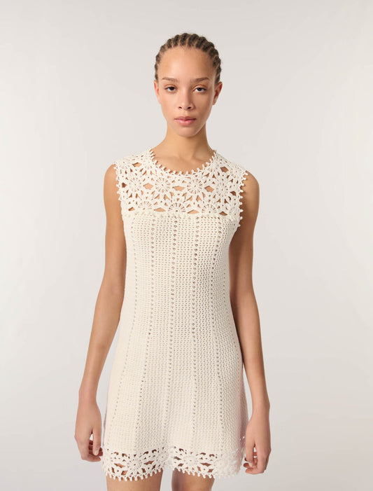 Short crochet dress