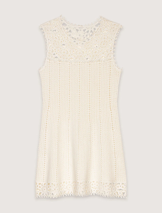 Short crochet dress