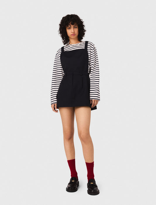 Pinafore strap dress